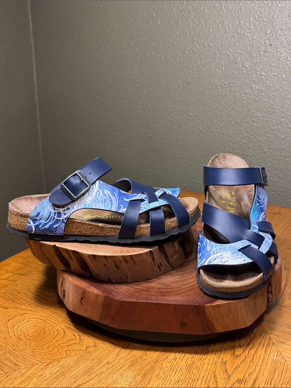 Rare Birkenstock Pisa Papillo Sandals